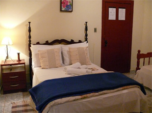 Schlafzimmer auf der Fazenda 23 de Março