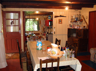 Speisezimmer der Fazenda Santa Barbara

